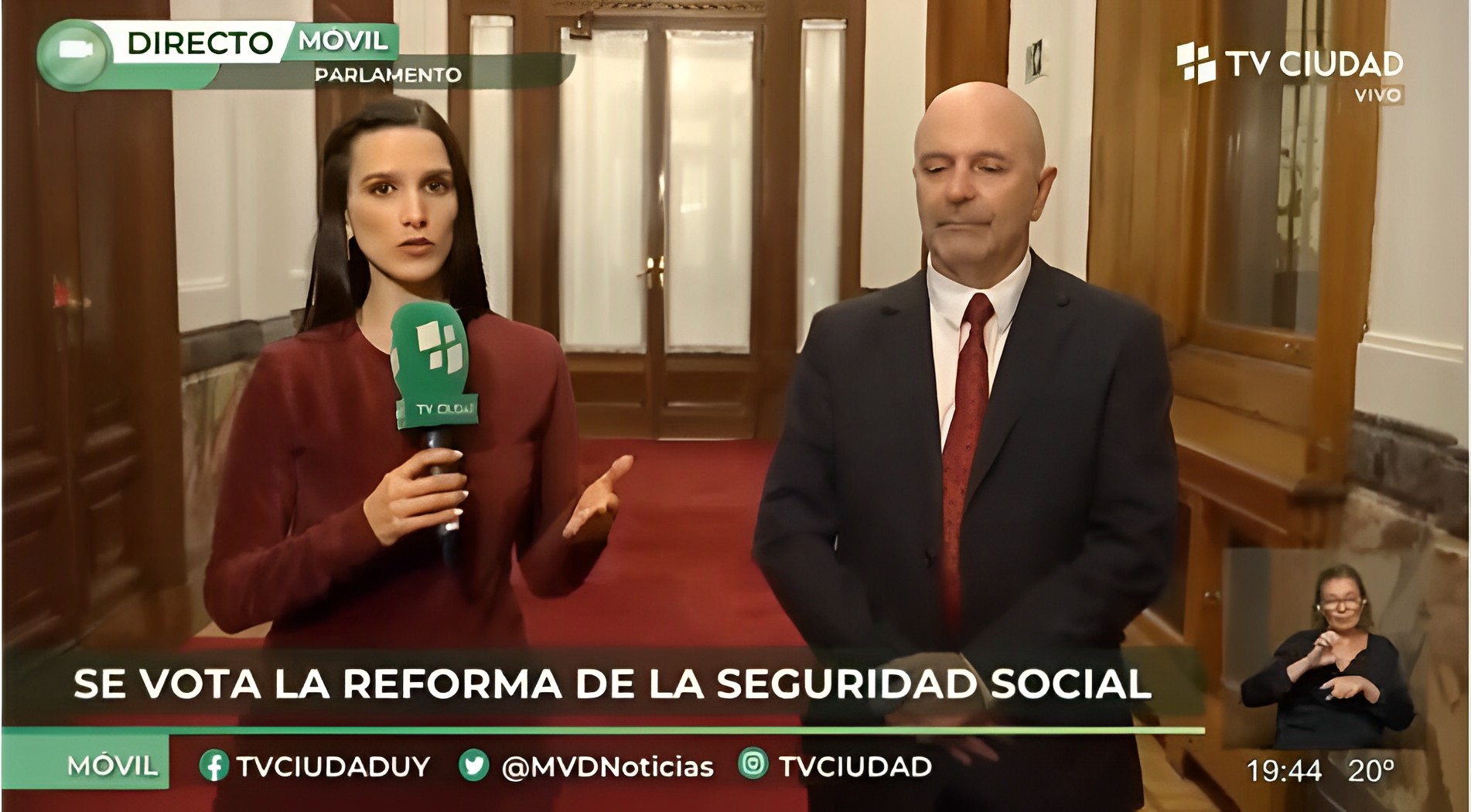 TV CIUDAD Desde el Parlamento, Jorge Alvear – Votación reforma Seguridad Social